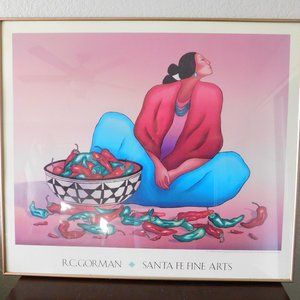 Framed RC Gorman Poster